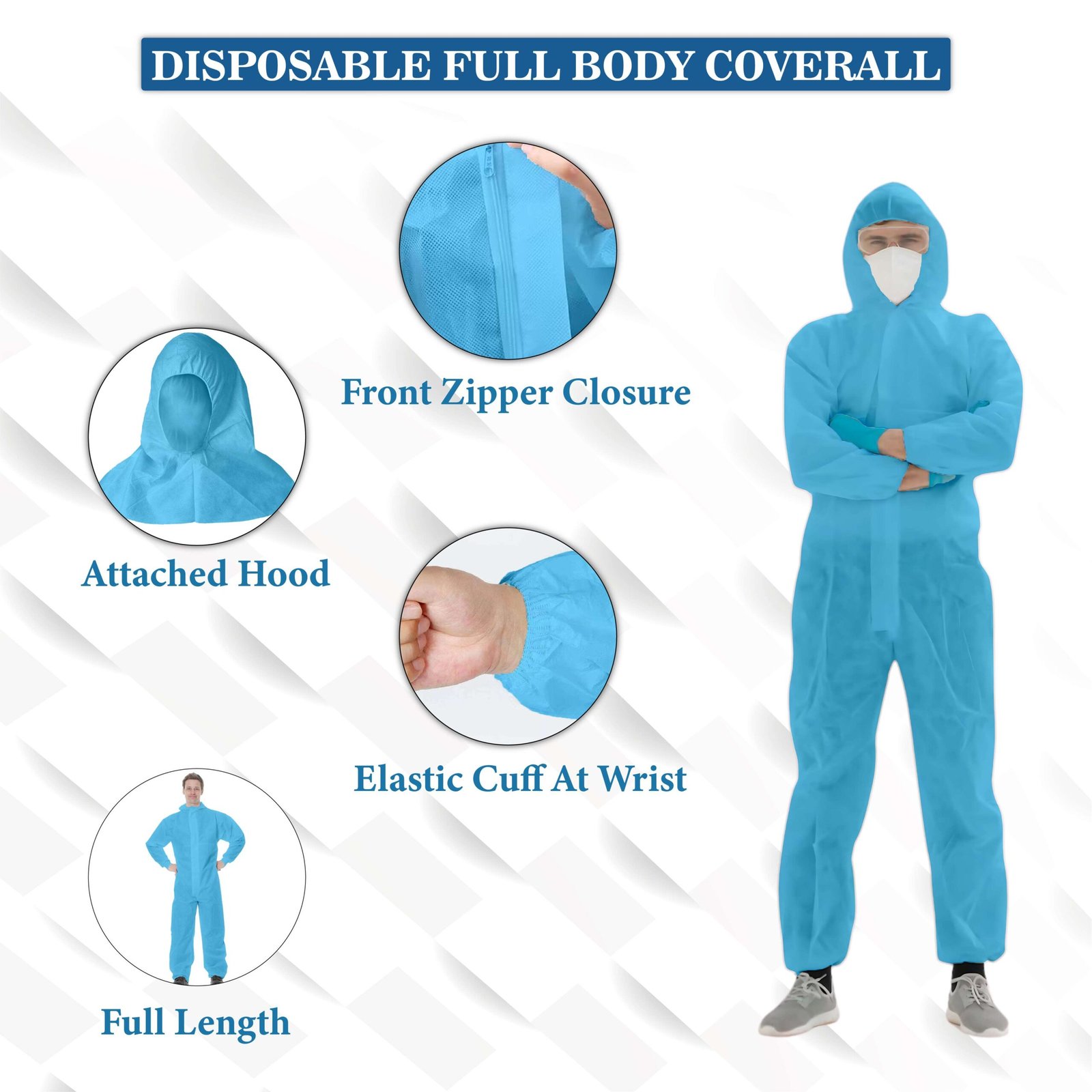 Blue Coverall listing image 2