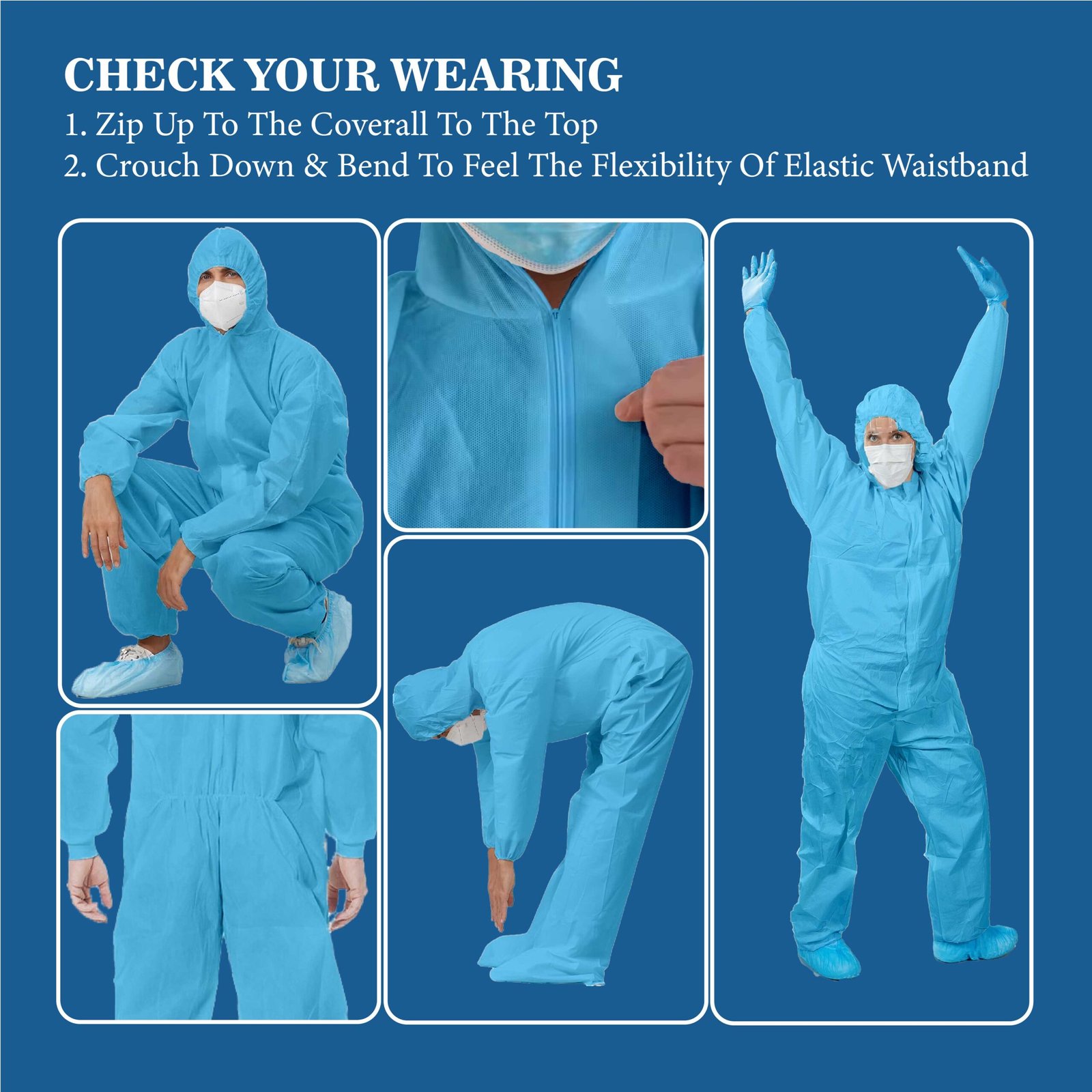 Blue Coverall listing image 5