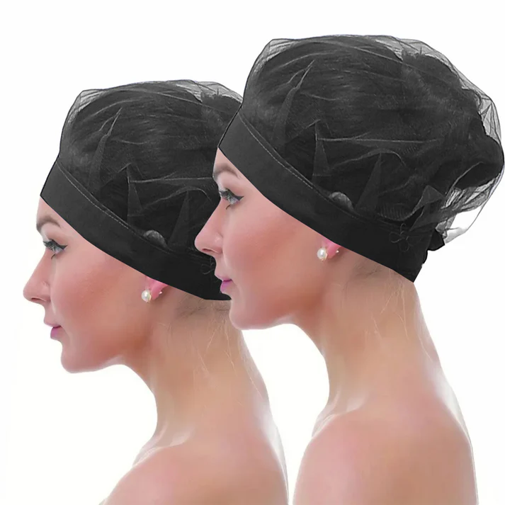 black_hair_net_cap
