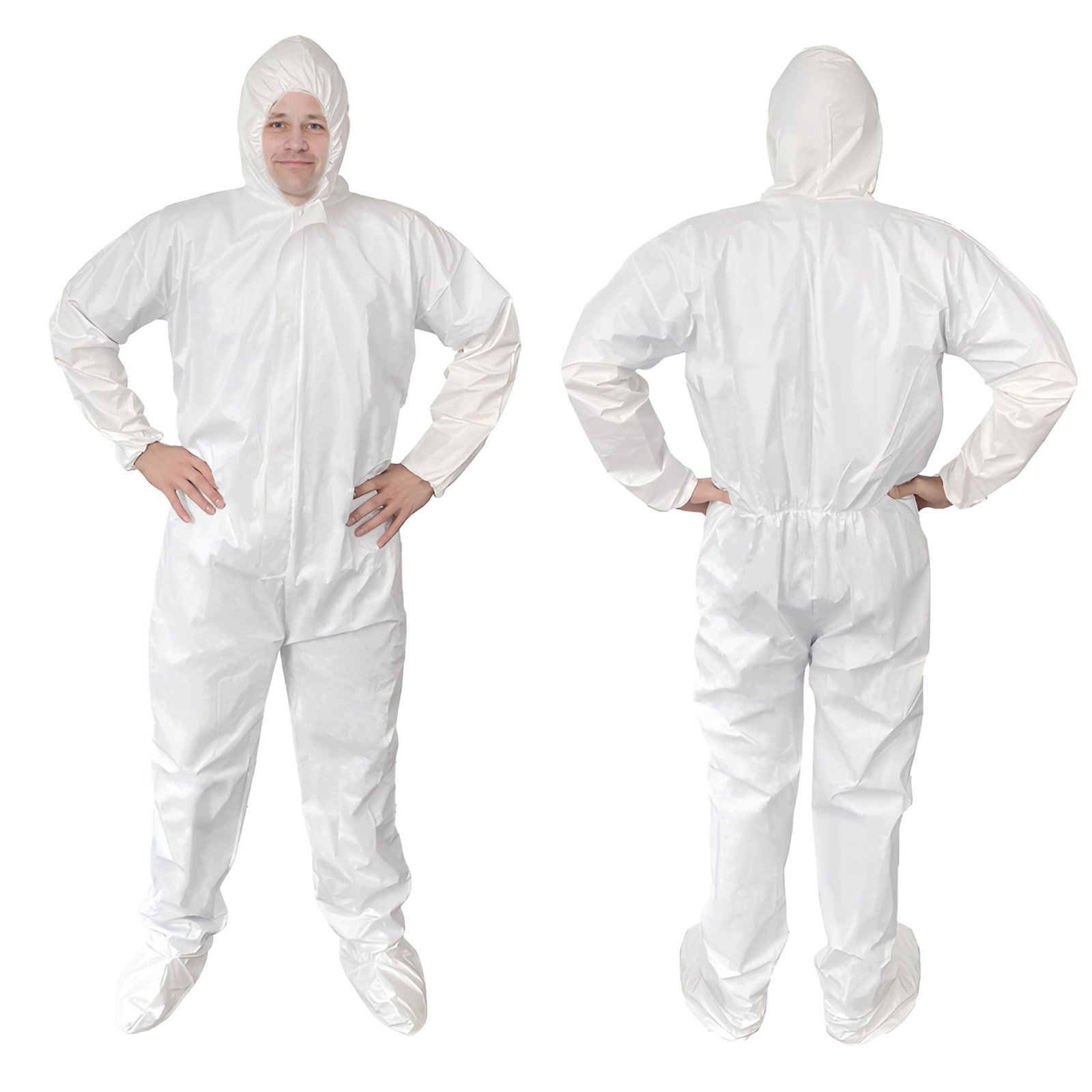 Tyvek coverall