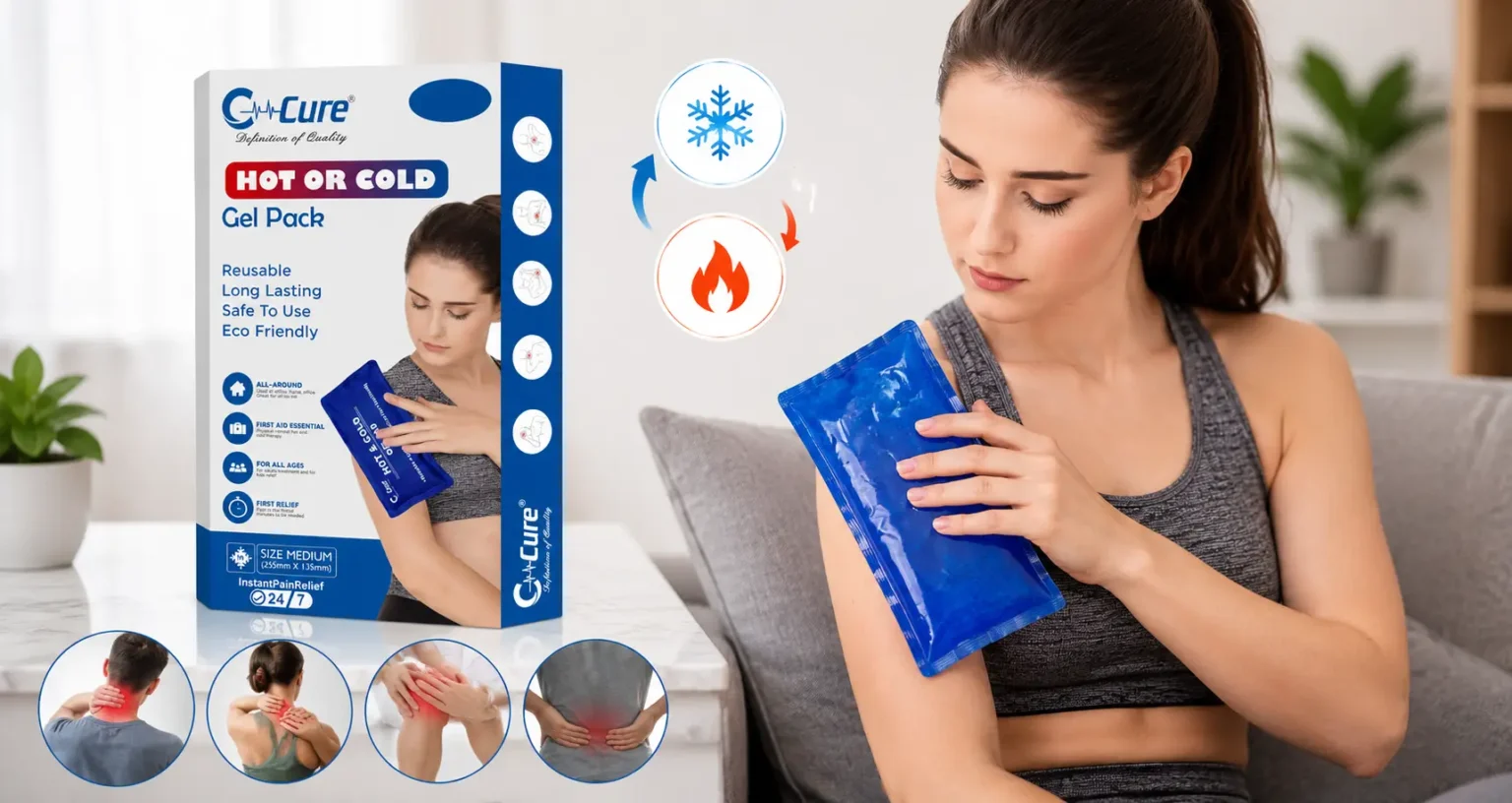 Reusable Hot & Cold Gel Pack