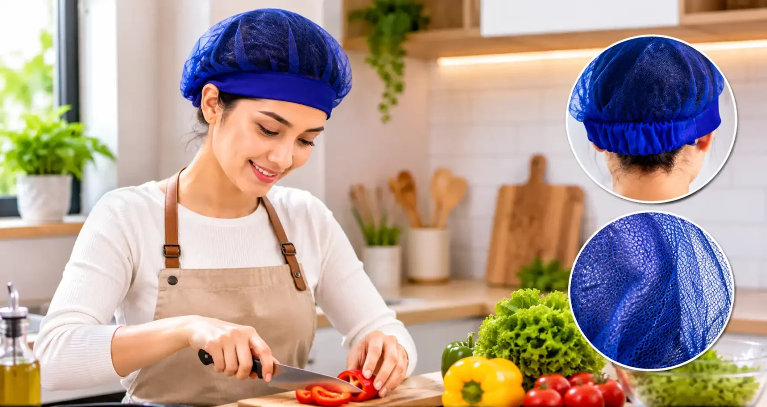 Reusable Nylon Hair Net Cap