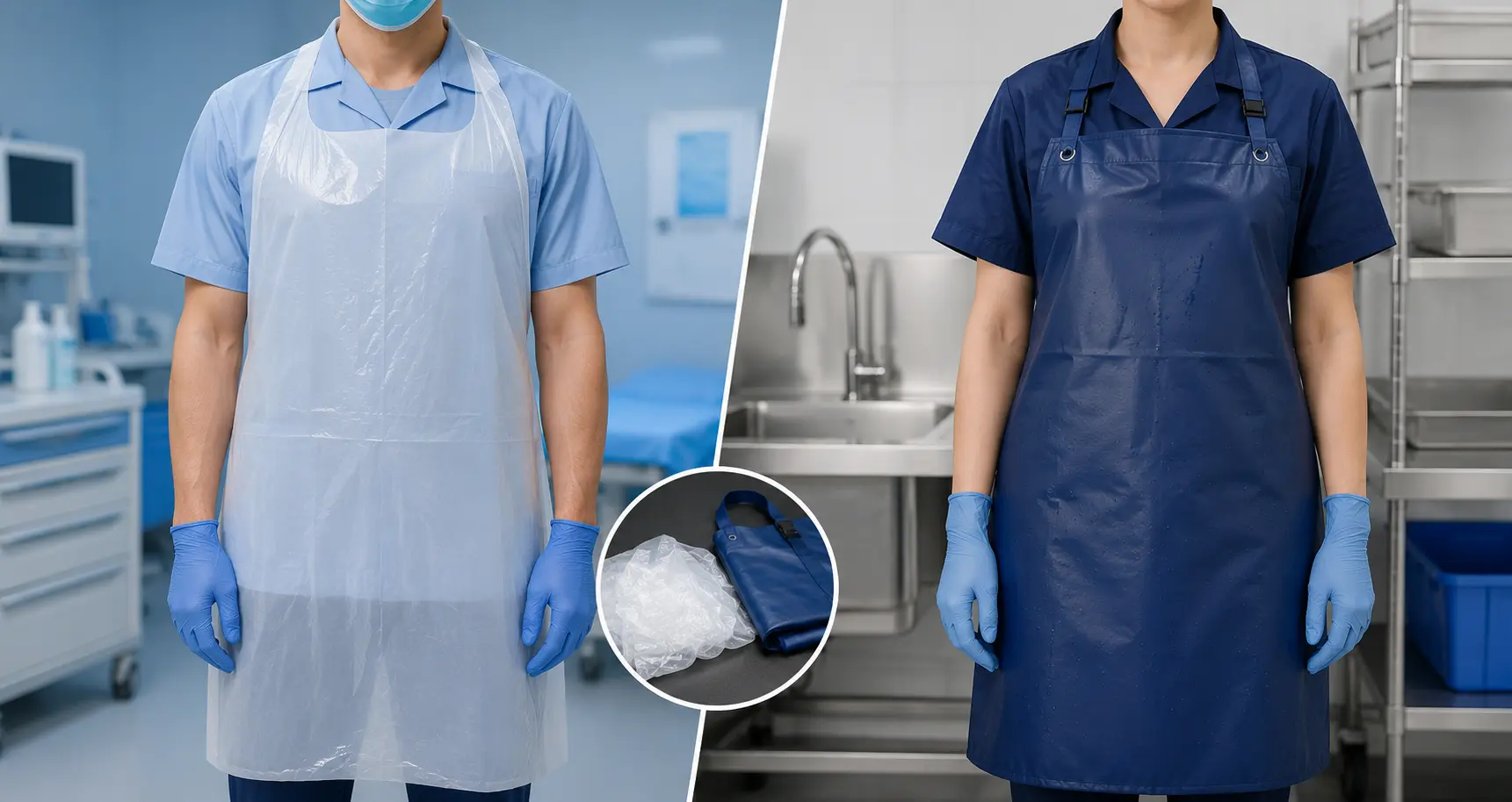 Disposable Apron vs Reusable Apron